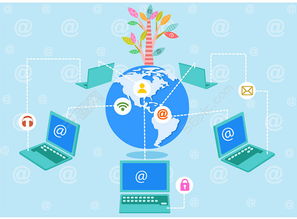 卡通多媒體信息圖表素材 免費(fèi)下載矢量圖，編號(hào)26452937，千圖網(wǎng)助力網(wǎng)絡(luò)與信息安全軟件開發(fā)